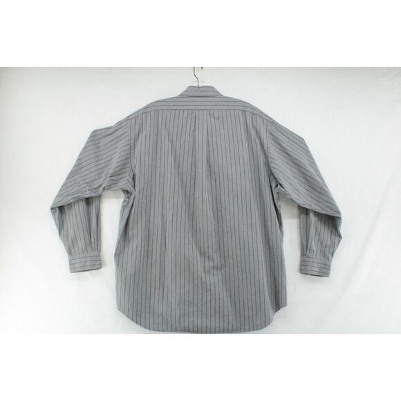 Vintage Polo Ralph Lauren Blake Shirt Men's XL Extra Large Heavy Cotton Gray - Picture 4 of 8